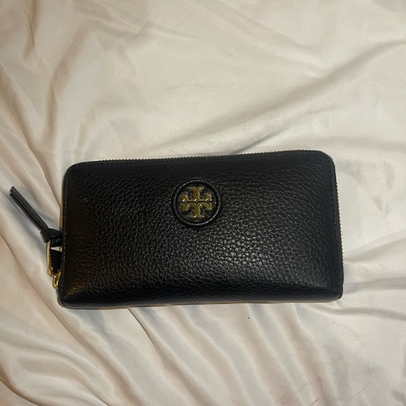 Pebble Leather Black Tory Burch Wallet - Picture 6 of 6
